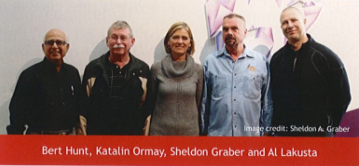 Bert Hunt, Katalin Ormay, Sheldon Graber and Al Lakusta